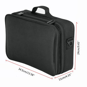 Professional Makeup Bag and Cosmetic Travel Organizer