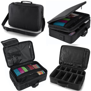 Professional Makeup Bag and Cosmetic Travel Organizer