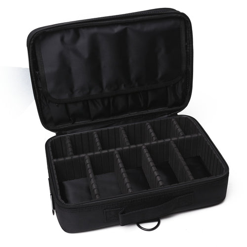 Professional Makeup Bag and Cosmetic Travel Organizer