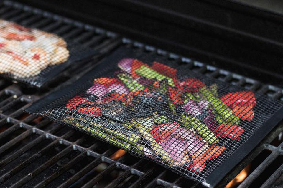 Non-Stick Mesh Grilling Bags